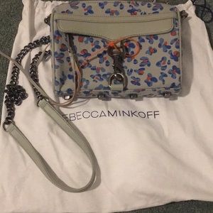 Rebecca Minkoff blue mini mac